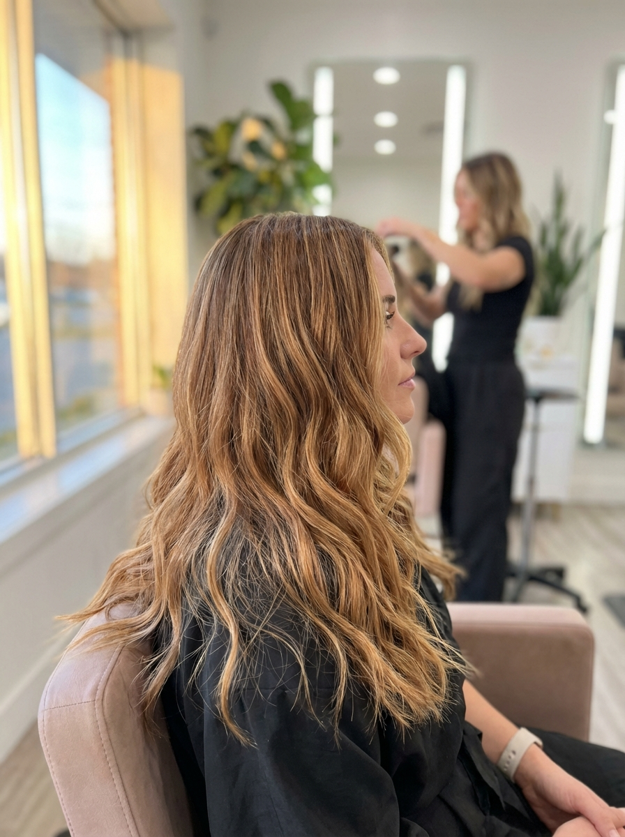 Hair color at Honey Hair & Co.