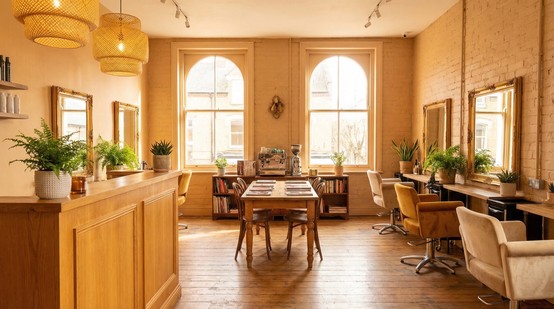 Inside Honey Hair & Co. salon, Parker CO